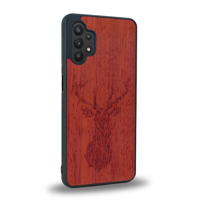 Coque Samsung A32 5G - Le Cerf - Coque en bois