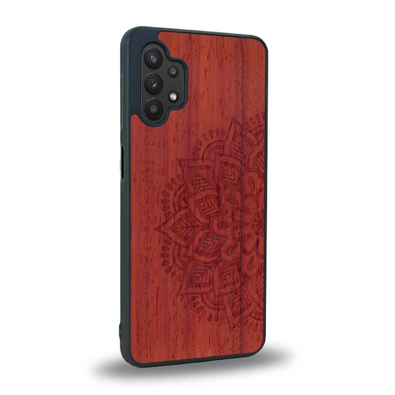 Coque Samsung A32 5G - Le Mandala Sanskrit - Coque en bois