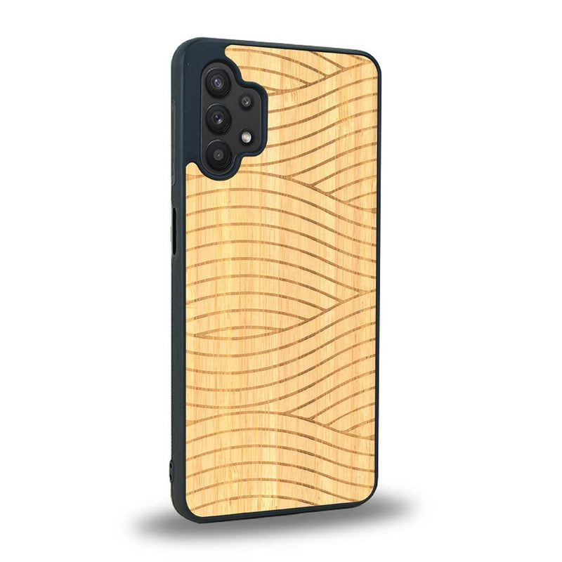 Coque Samsung A32 5G - Le Wavy Style - Coque en bois