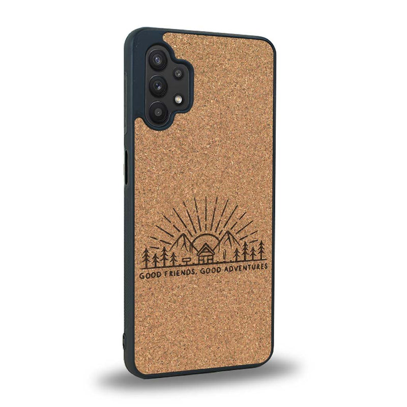 Coque Samsung A32 5G - Sunset Lovers - Coque en bois