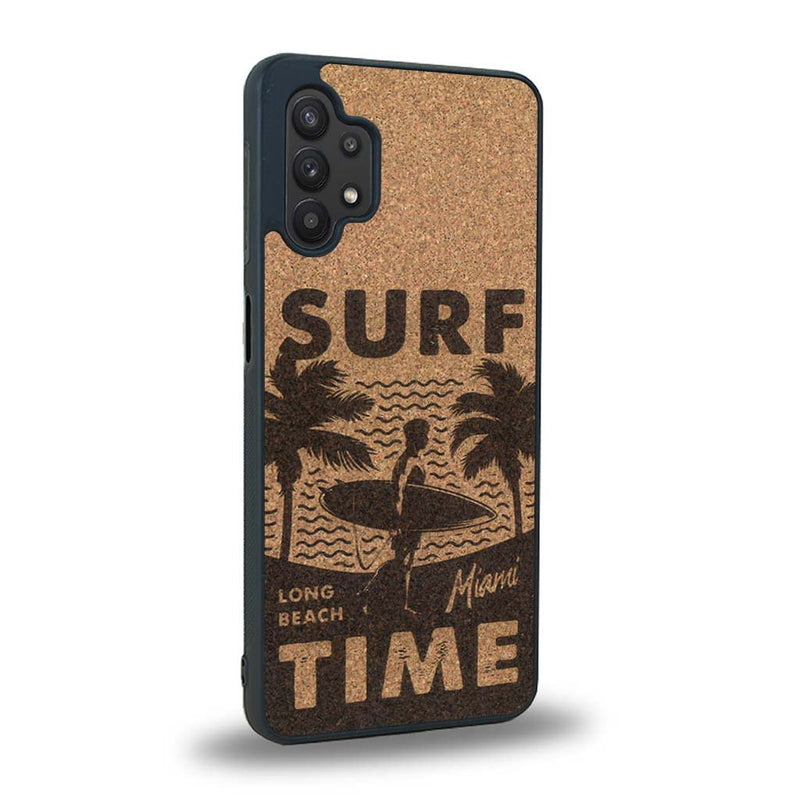 Coque Samsung A32 5G - Surf Time - Coque en bois