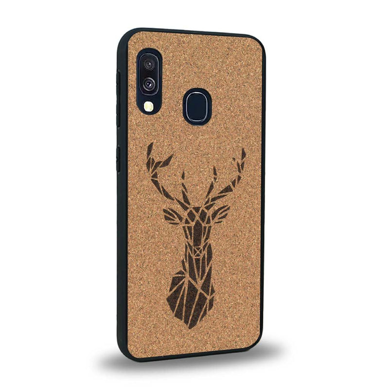 Coque Samsung A40 - Le Cerf - Coque en bois