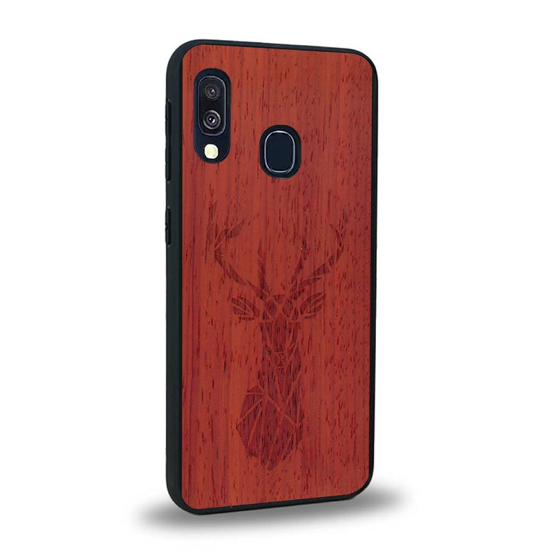 Coque Samsung A40 - Le Cerf - Coque en bois