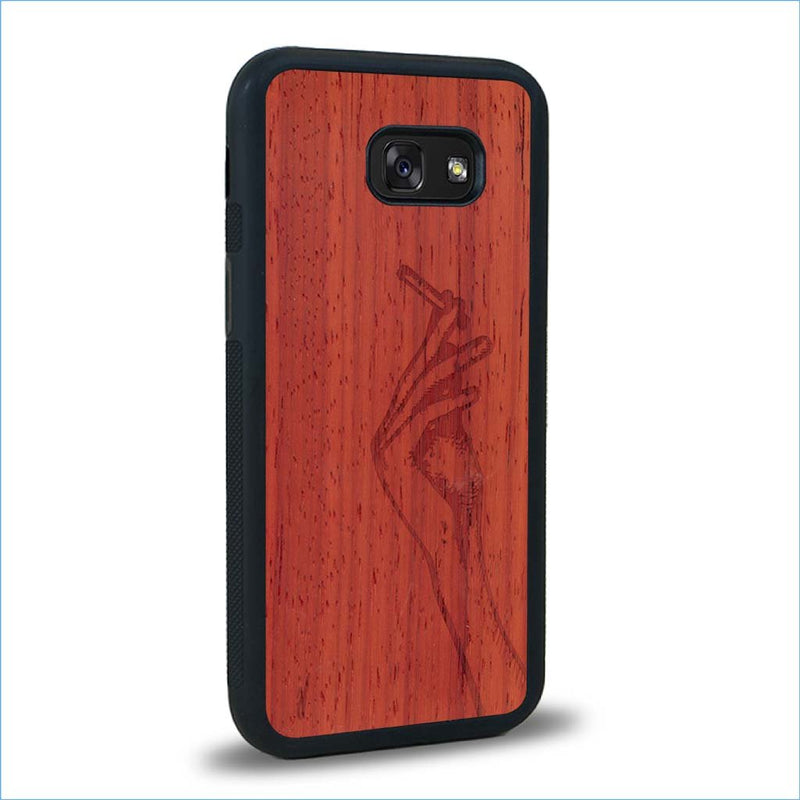 Coque Samsung A5 - La Garçonne - Coque en bois