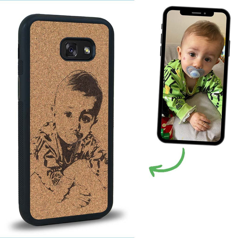 Coque Samsung A5 - La Personnalisable - Coque en bois