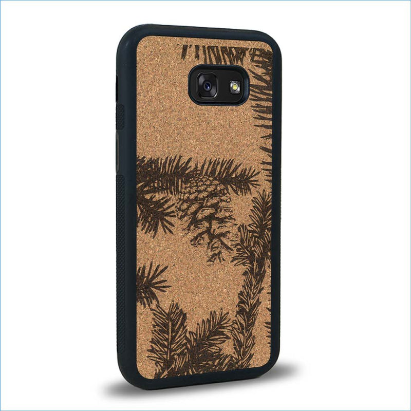 Coque Samsung A5 - La Pomme de Pin - Coque en bois