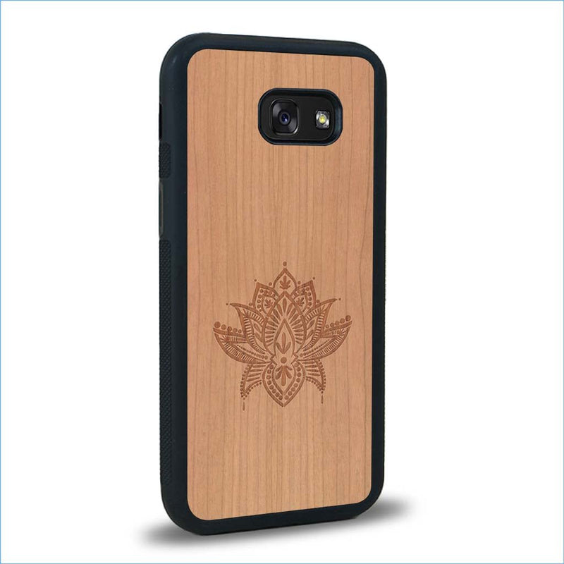 Coque Samsung A5 - Le Lotus - Coque en bois