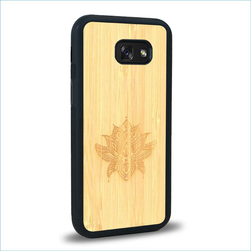 Coque Samsung A5 - Le Lotus - Coque en bois