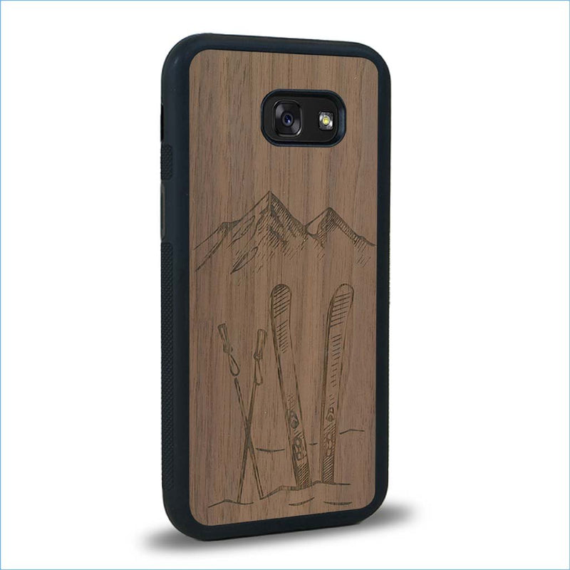 Coque Samsung A5 - Winter Holidays - Coque en bois