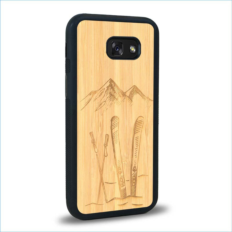 Coque Samsung A5 - Winter Holidays - Coque en bois