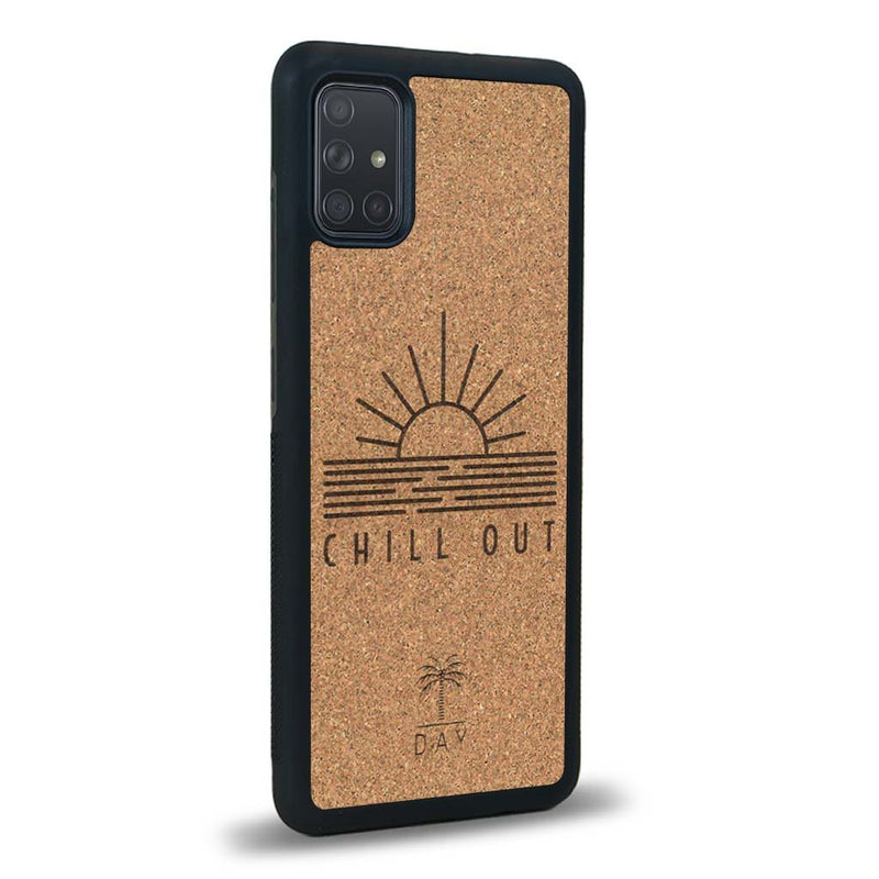 Coque Samsung A51 - La Chill Out - Coque en bois