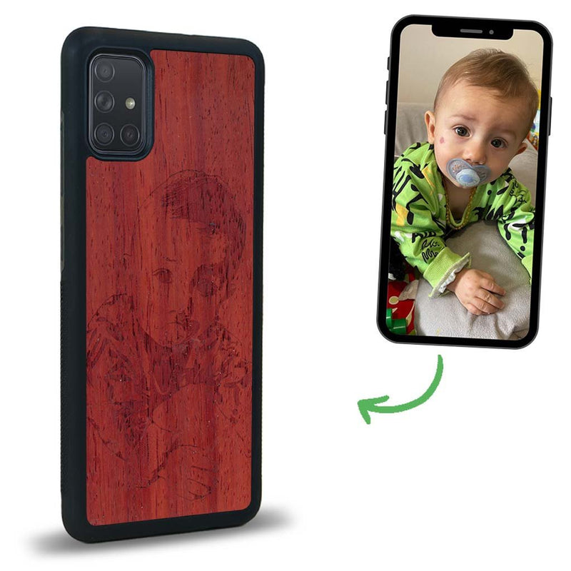 Coque Samsung A51 - La Personnalisable - Coque en bois