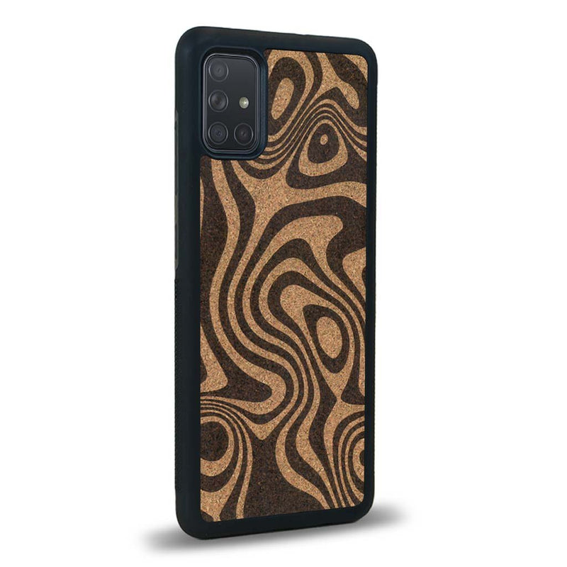 Coque Samsung A51 - L'Abstract - Coque en bois