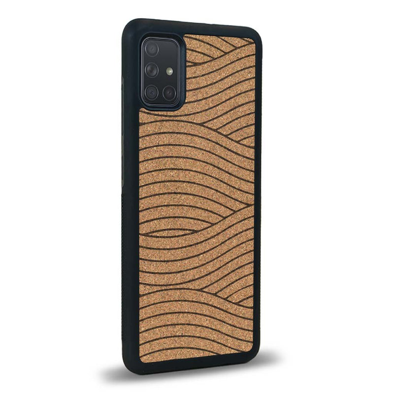 Coque Samsung A51 - Le Wavy Style - Coque en bois