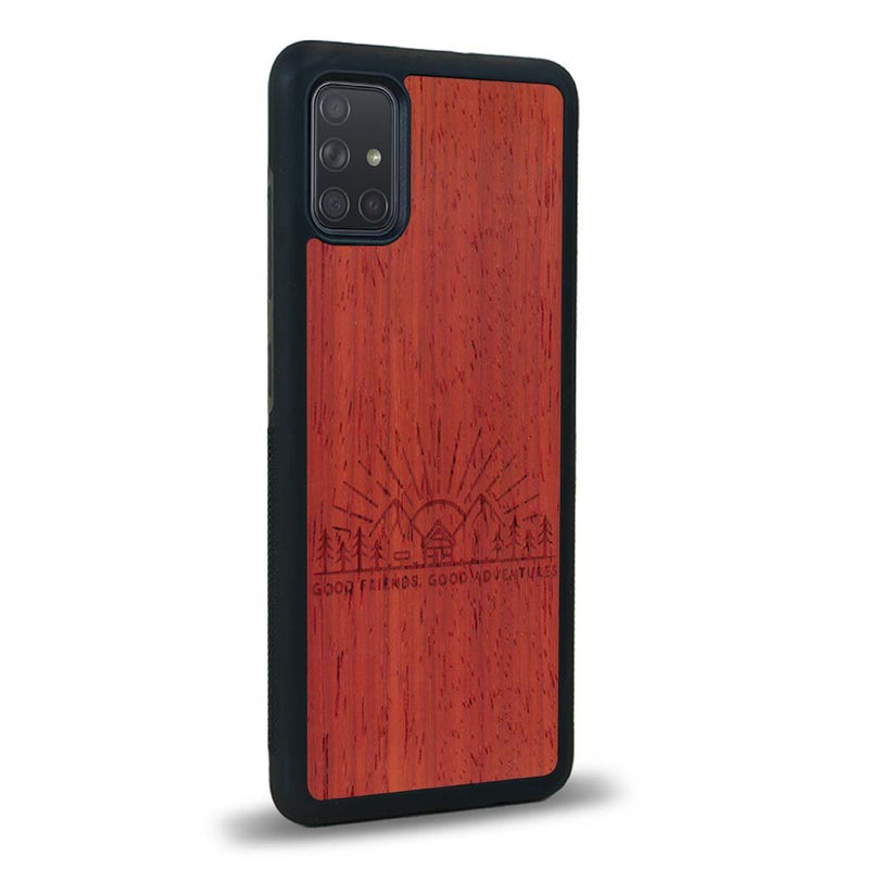 Coque Samsung A51 - Sunset Lovers - Coque en bois