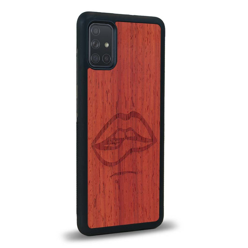 Coque Samsung A51 - The Kiss - Coque en bois