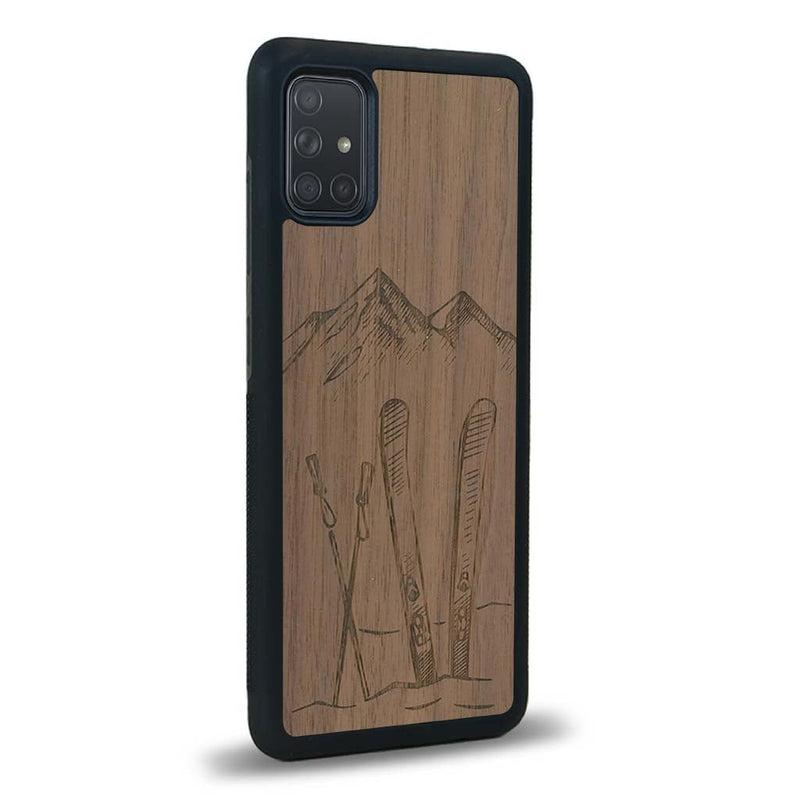 Coque Samsung A51 - Winter Holidays - Coque en bois