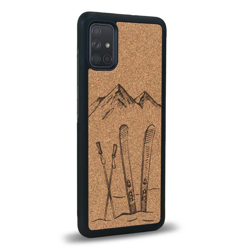 Coque Samsung A51 - Winter Holidays - Coque en bois