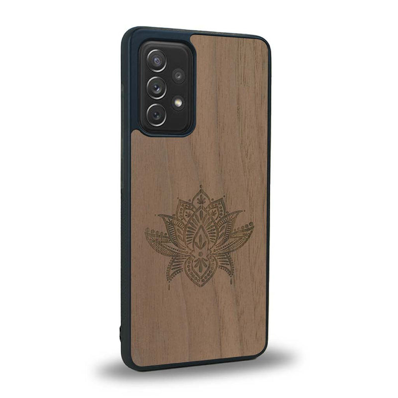 Coque Samsung A52 - Le Lotus - Coque en bois