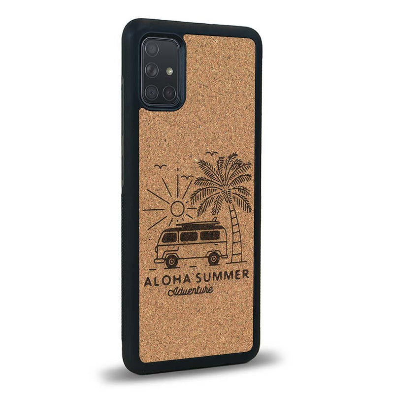 Coque Samsung A71 - Aloha Summer - Coque en bois