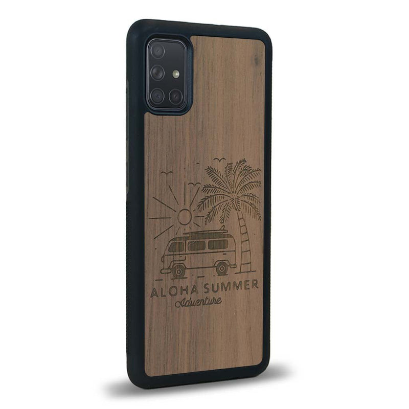 Coque Samsung A71 - Aloha Summer - Coque en bois