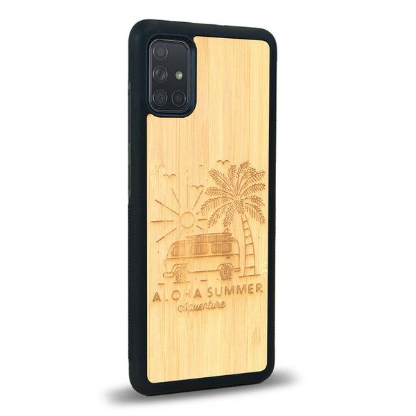 Coque Samsung A71 - Aloha Summer - Coque en bois