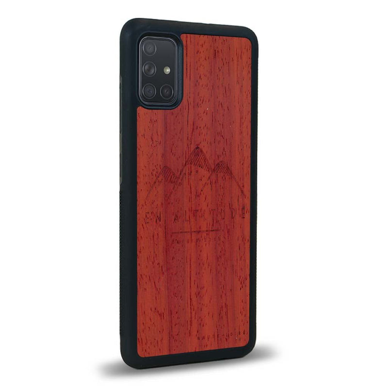 Coque Samsung A71 - En Altitude - Coque en bois