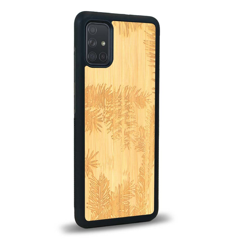 Coque Samsung A71 - La Pomme de Pin - Coque en bois