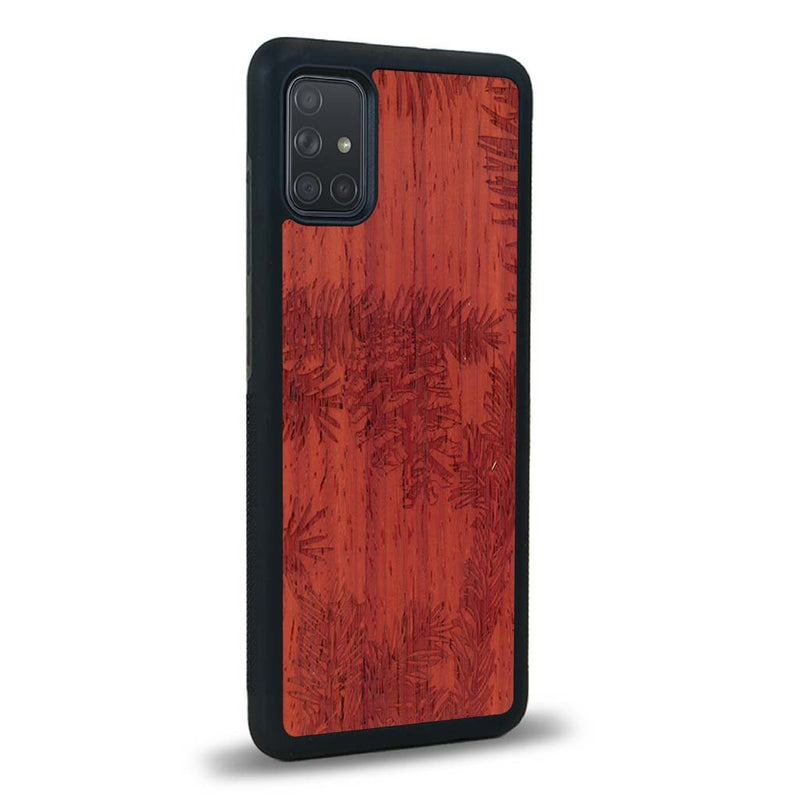 Coque Samsung A71 - La Pomme de Pin - Coque en bois