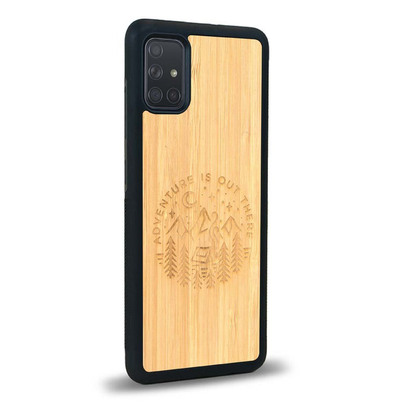 Coque Samsung A71 - Le Bivouac - Coque en bois