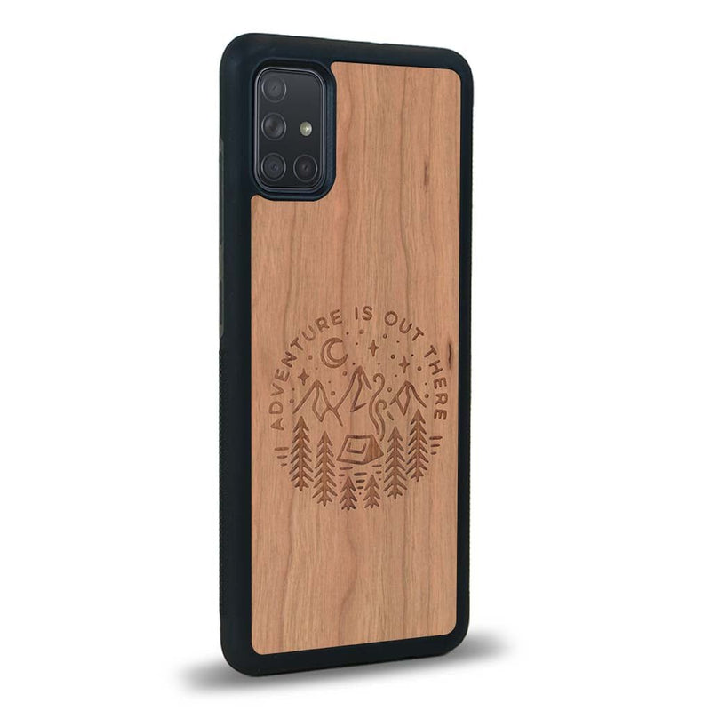 Coque Samsung A71 - Le Bivouac - Coque en bois