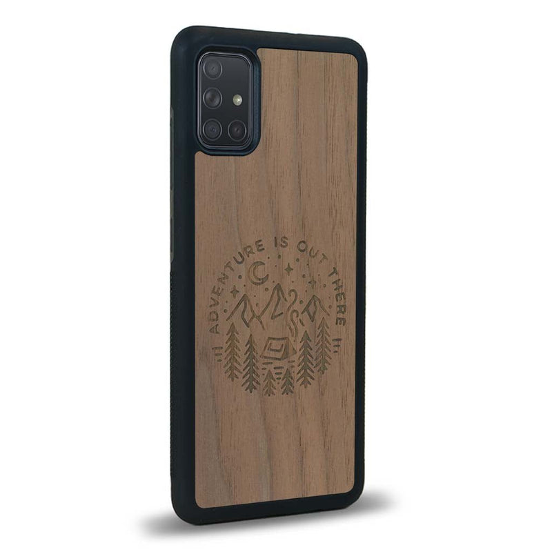 Coque Samsung A71 - Le Bivouac - Coque en bois