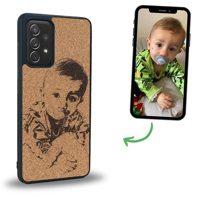 Coque Samsung A72 5G - La Personnalisable - Coque en bois