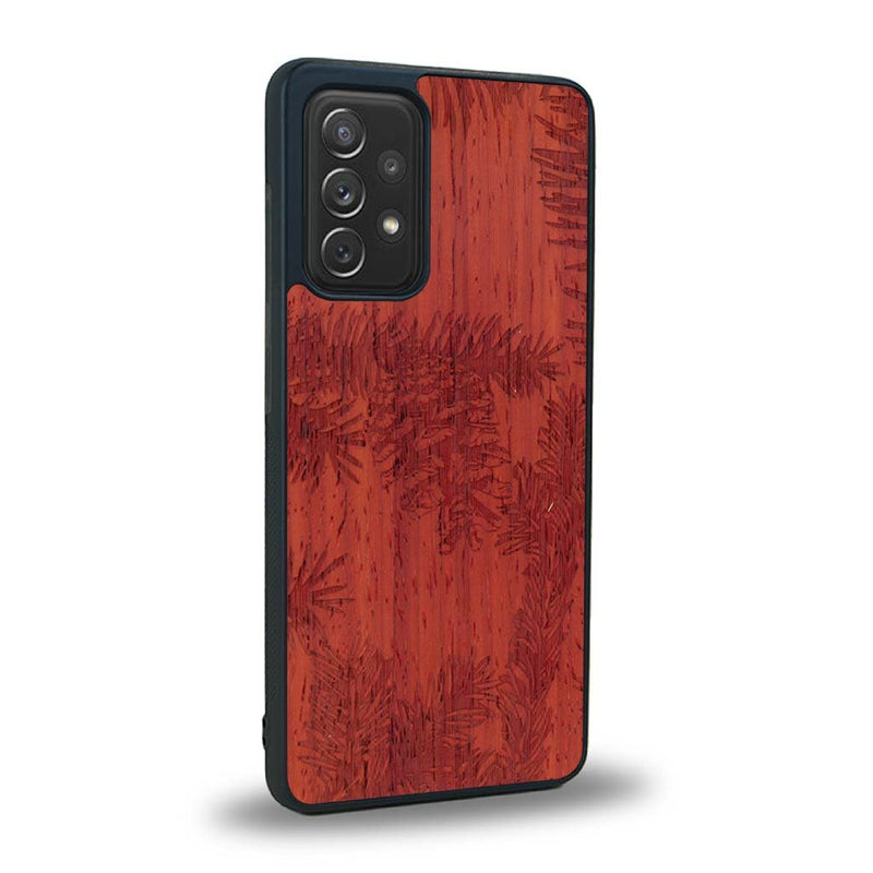 Coque Samsung A72 5G - La Pomme de Pin - Coque en bois