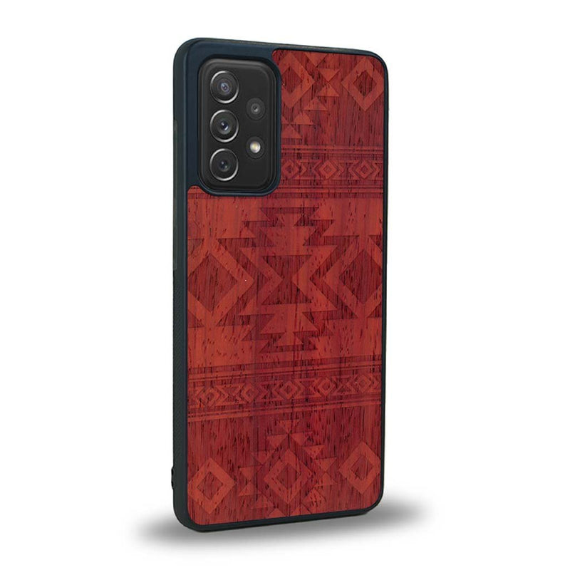 Coque Samsung A72 5G - L'Aztec - Coque en bois