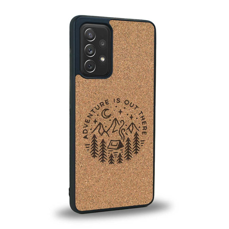 Coque Samsung A72 5G - Le Bivouac - Coque en bois