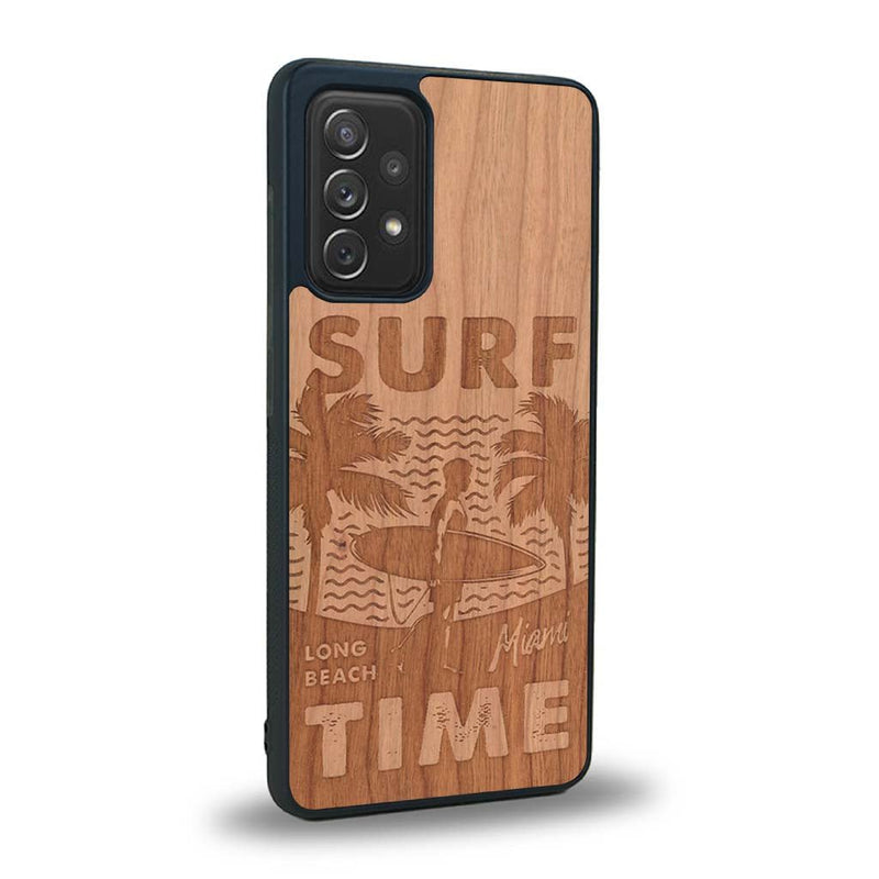 Coque Samsung A72 5G - Surf Time - Coque en bois