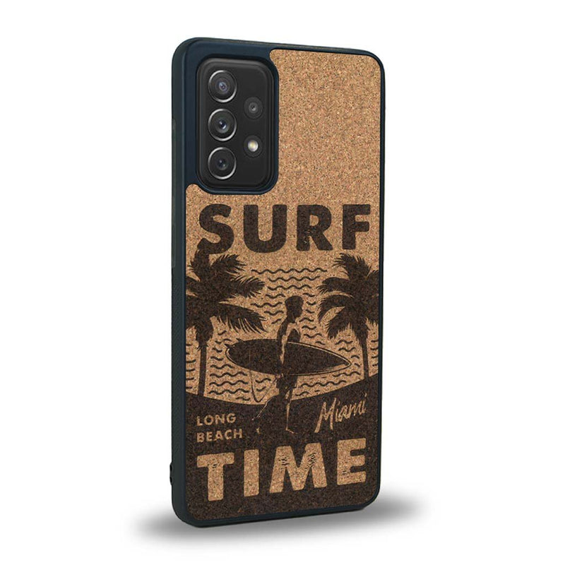 Coque Samsung A72 5G - Surf Time - Coque en bois