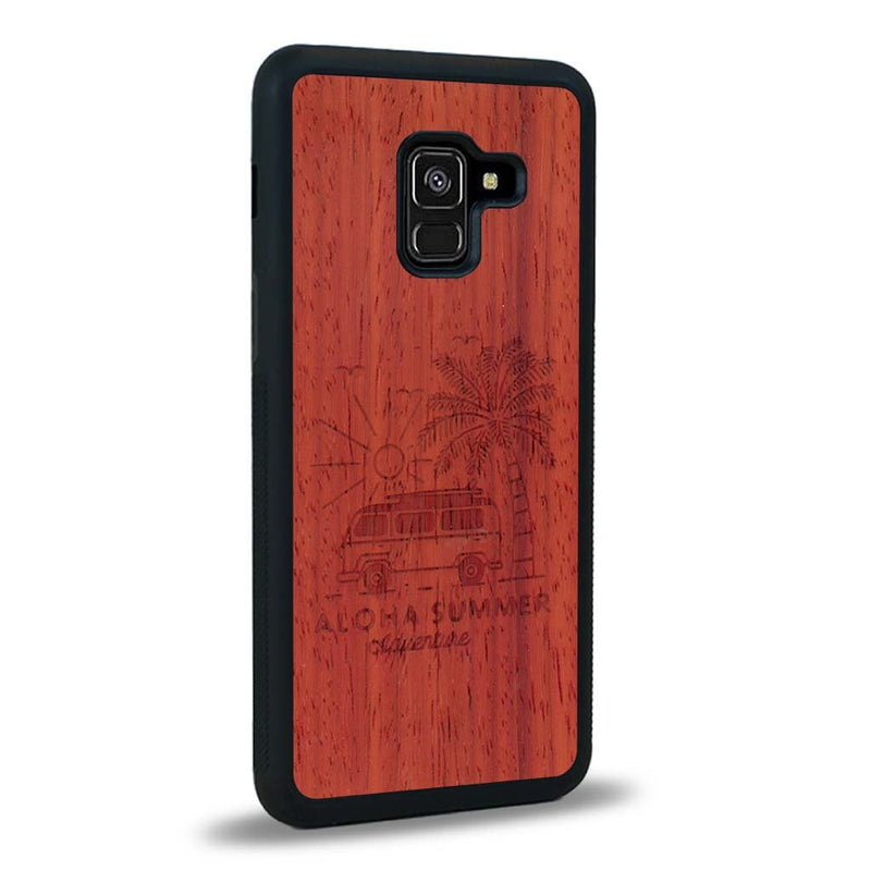 Coque Samsung A8 2018 - Aloha Summer - Coque en bois