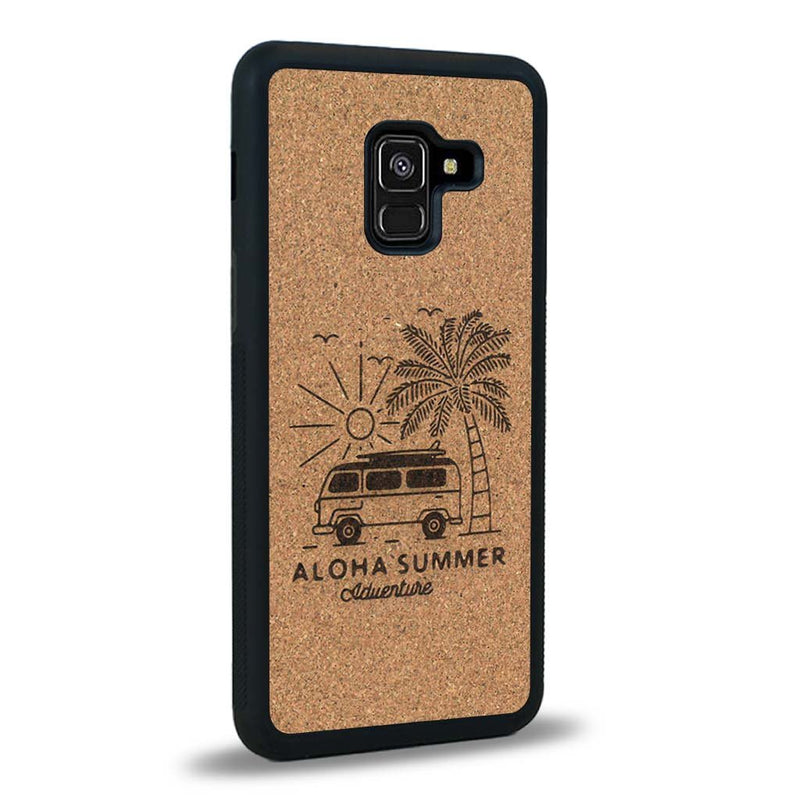 Coque Samsung A8 2018 - Aloha Summer - Coque en bois