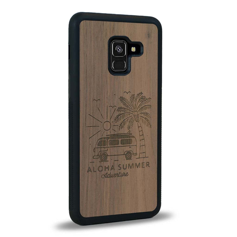 Coque Samsung A8 2018 - Aloha Summer - Coque en bois