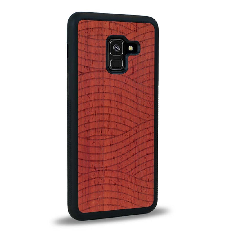 Coque Samsung A8 2018 - Le Wavy Style - Coque en bois