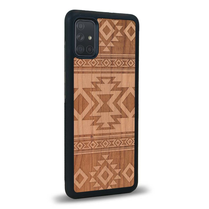 Coque Samsung A81 - L'Aztec - Coque en bois