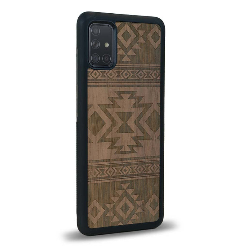 Coque Samsung A81 - L'Aztec - Coque en bois