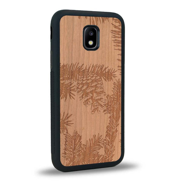 Coque Samsung J3 2017 - La Pomme de Pin - Coque en bois