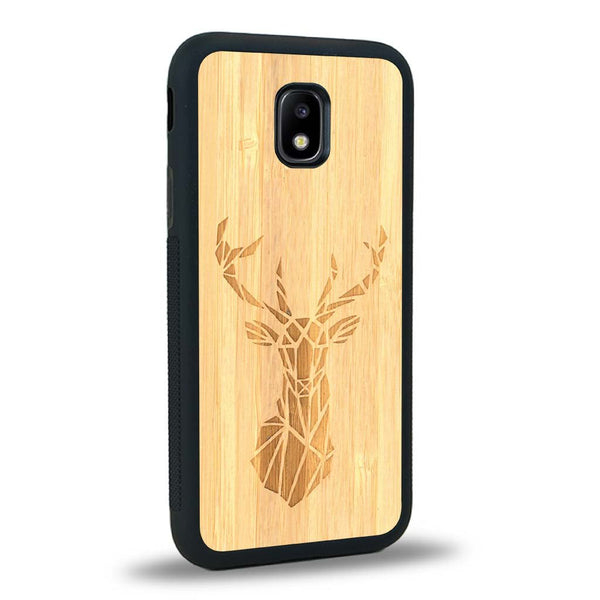 Coque Samsung J3 2017 - Le Cerf - Coque en bois