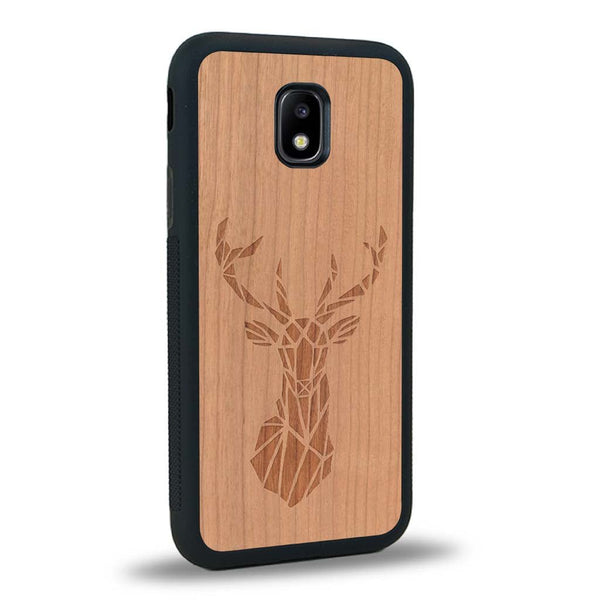 Coque Samsung J3 2017 - Le Cerf - Coque en bois