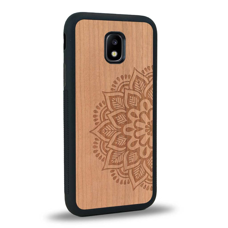 Coque Samsung J3 2017 - Le Mandala Sanskrit - Coque en bois