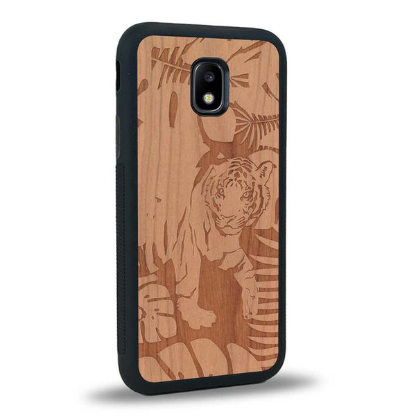 Coque Samsung J3 2017 - Le Tigre - Coque en bois