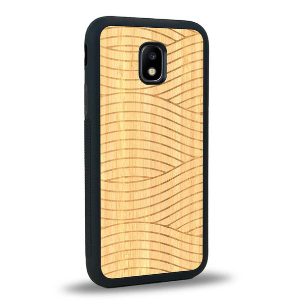 Coque Samsung J3 2017 - Le Wavy Style - Coque en bois